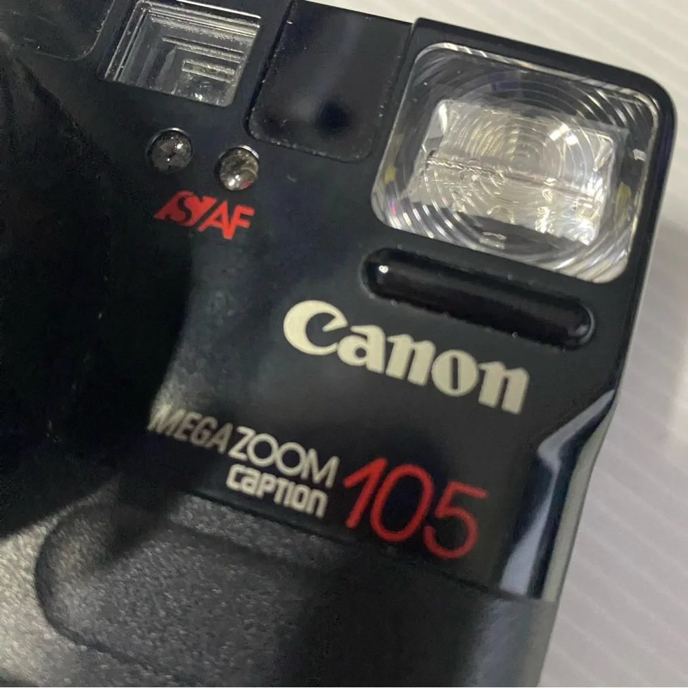Canon Sure Shot Mega Zoom 105 Caption Camera FOR PARTS ONLY untested